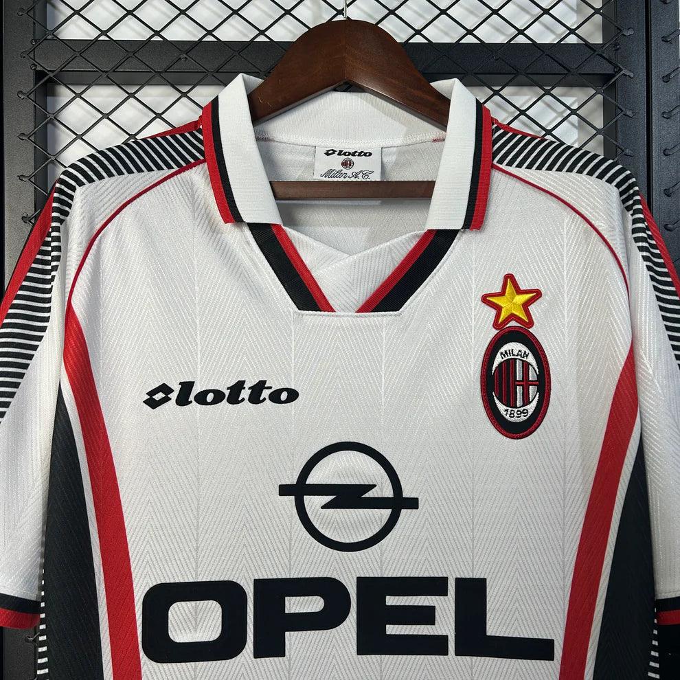 Camiseta Retro AC Milán Visitante 1998-99 - Fútbol Club Vintage