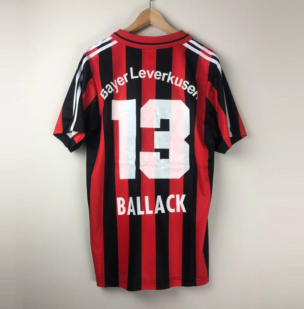 Camiseta Retro Ballack Bayer Leverkusen 2001-02