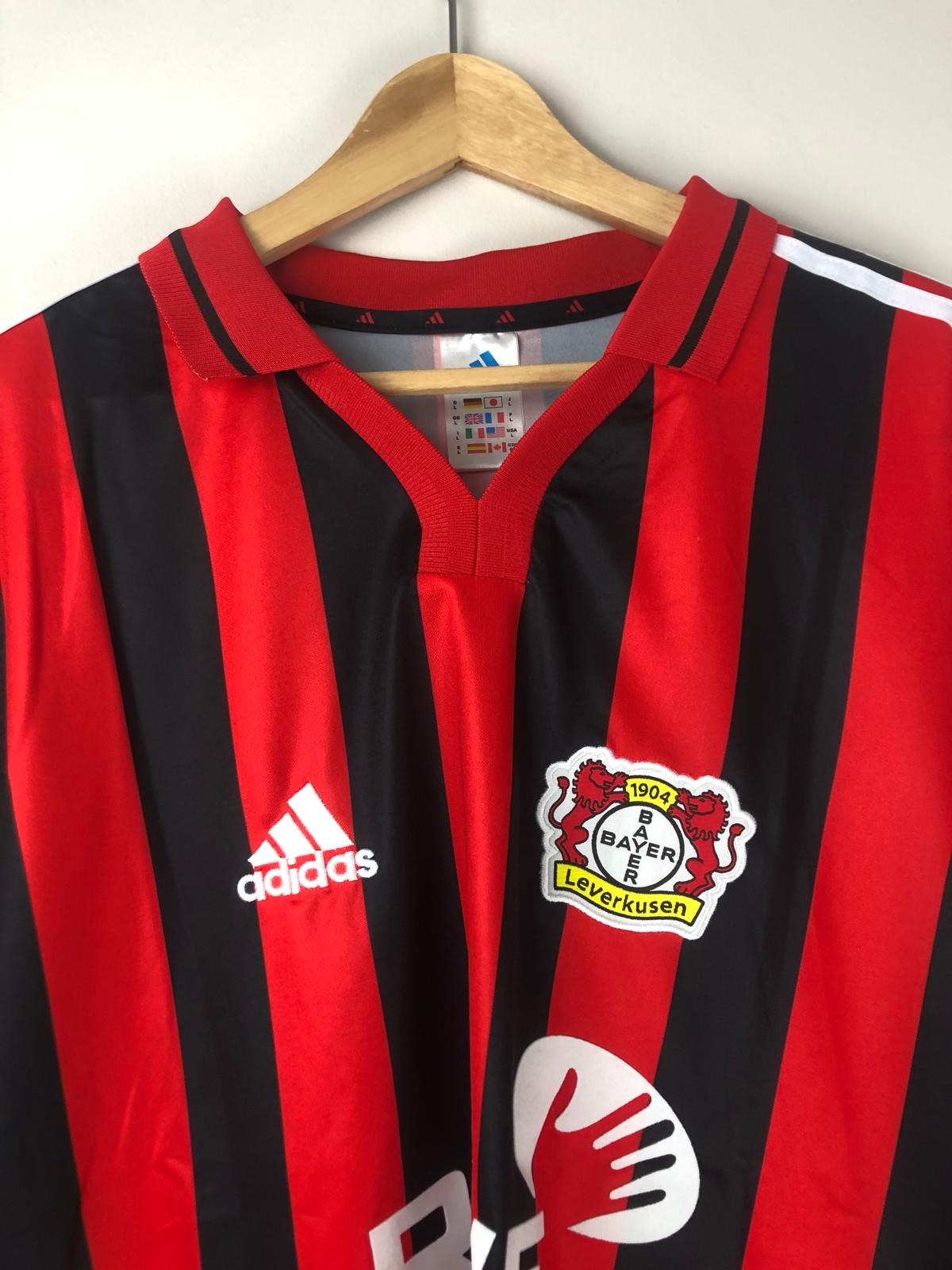 Camiseta Retro Ballack Bayer Leverkusen 2001-02