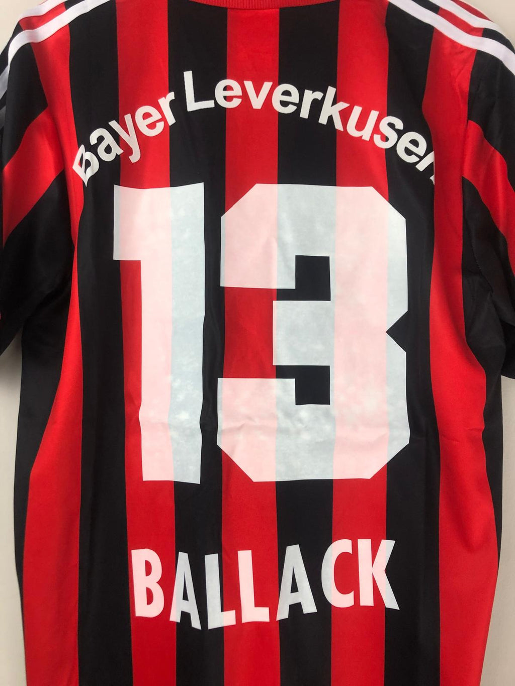 Camiseta Retro Ballack Bayer Leverkusen 2001-02