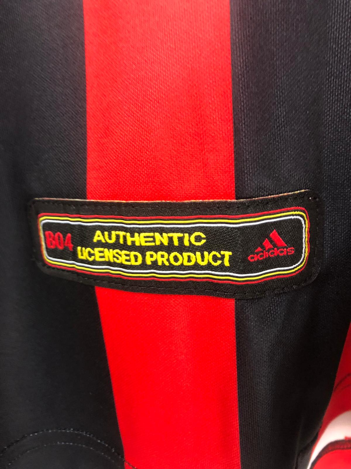 Camiseta Retro Ballack Bayer Leverkusen 2001-02