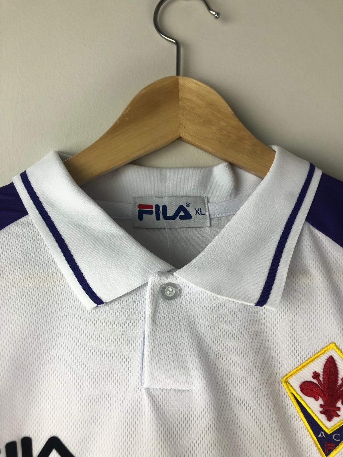 Camiseta Retro Batistuta ACF Fiorentina Visitante 1998-99 - Fútbol Club Vintage