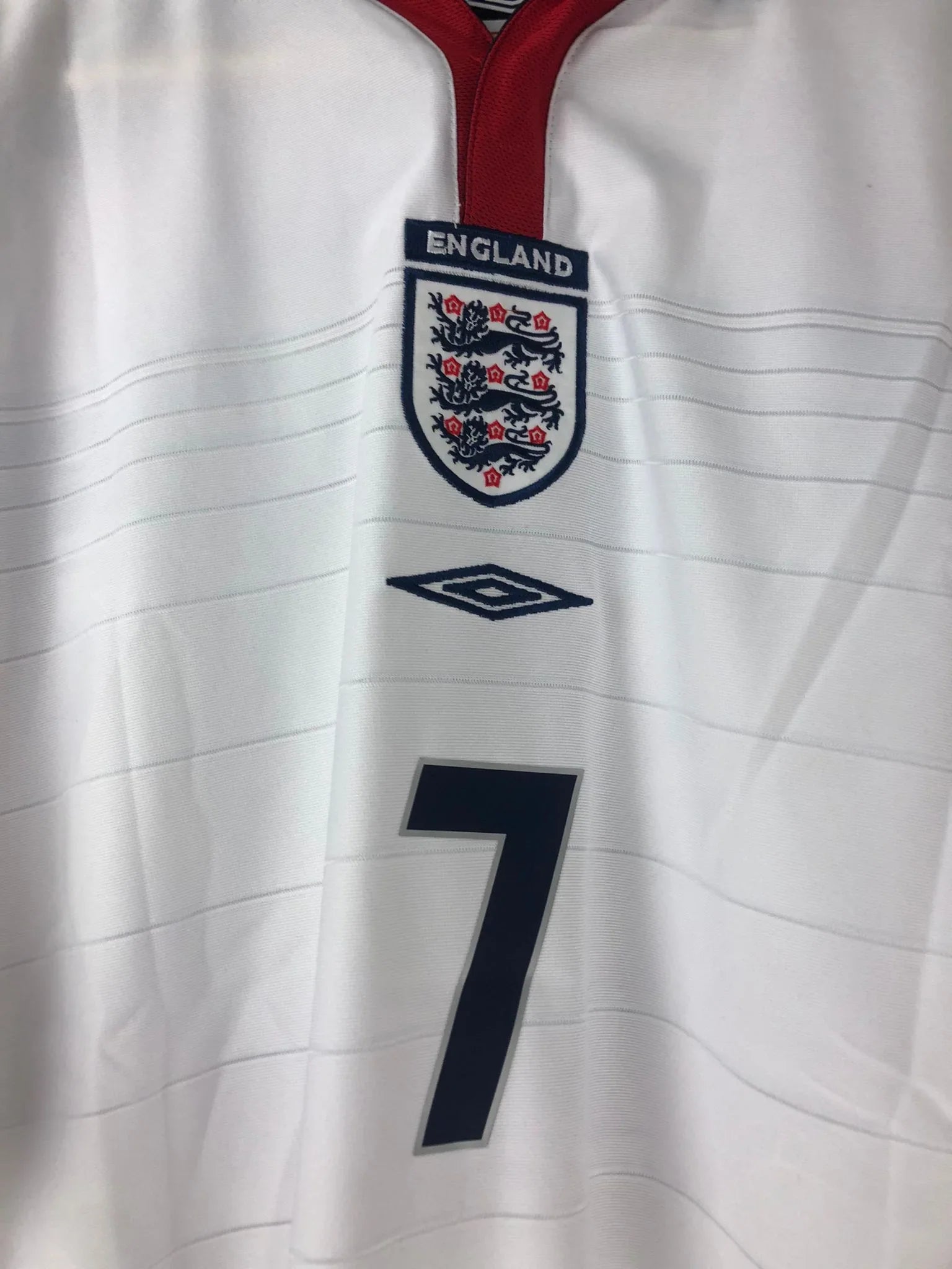 Camiseta Retro Beckham Inglaterra 2004 - Fútbol Club Vintage