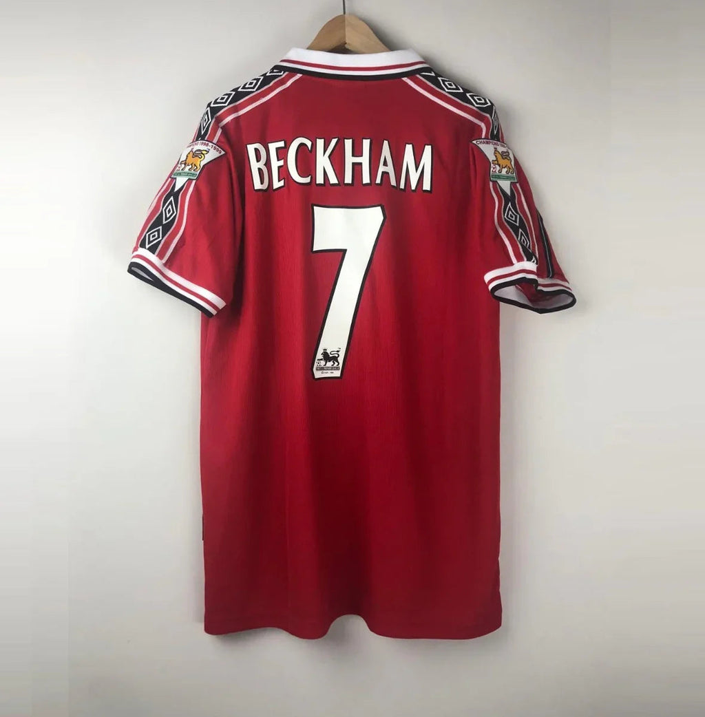 Camiseta Retro Beckham Manchester United FC 1998-99 - Fútbol Club Vintage