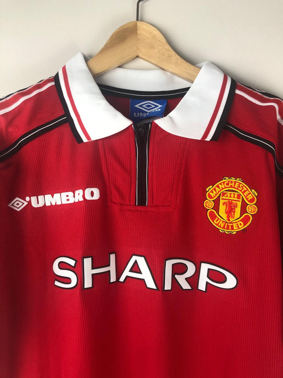 Camiseta Retro Beckham Manchester United FC 1998-99 - Fútbol Club Vintage