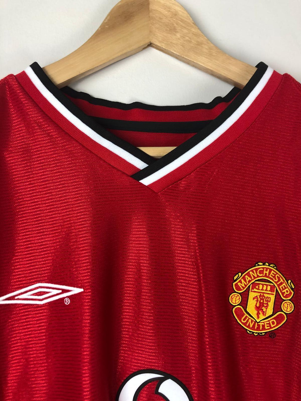 Camiseta Retro Beckham Manchester United FC 2000-01 - Fútbol Club Vintage
