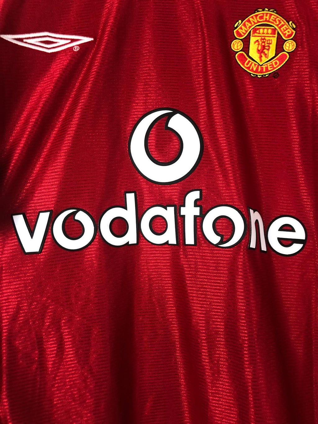 Camiseta Retro Beckham Manchester United FC 2000-01 - Fútbol Club Vintage