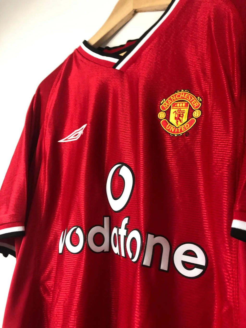 Camiseta Retro Beckham Manchester United FC 2000-01 - Fútbol Club Vintage