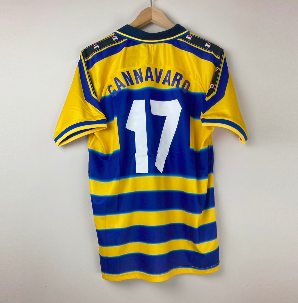 Camiseta Retro Cannavaro Parma FC 1999-00 - Fútbol Club Vintage