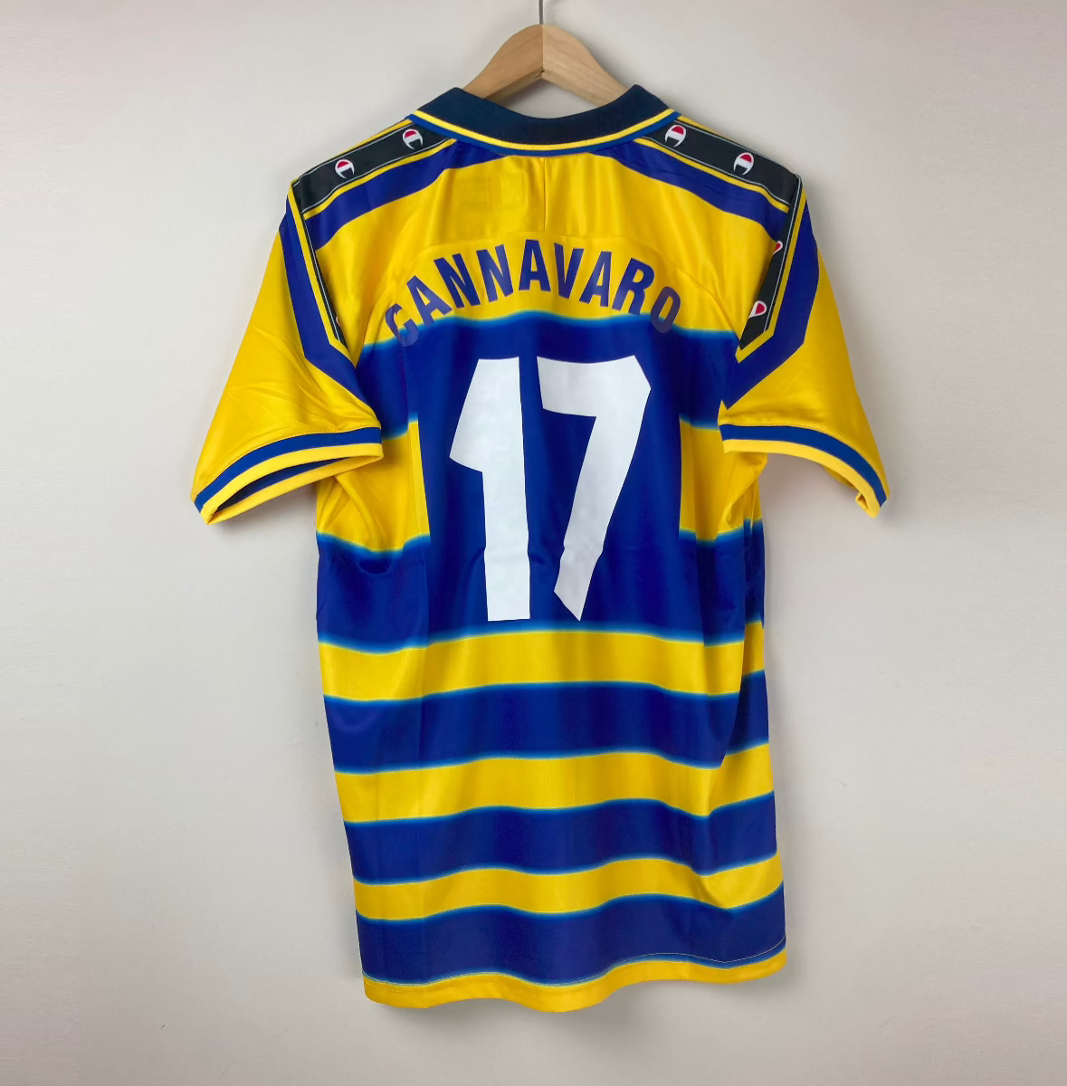 Camiseta Retro Cannavaro Parma FC 1999-00 - Fútbol Club Vintage