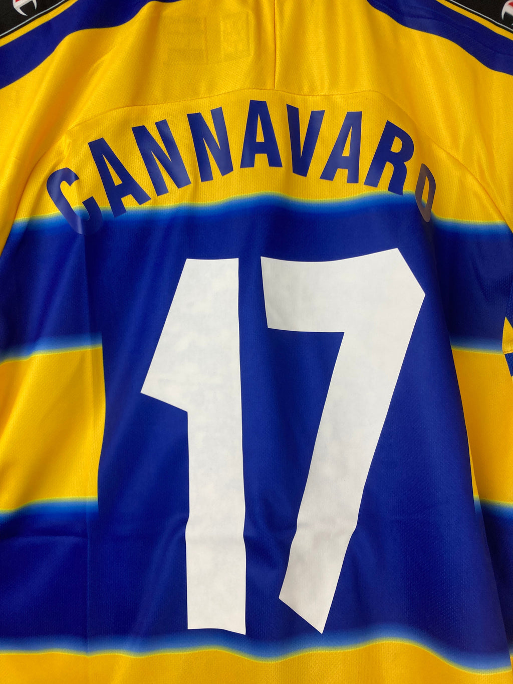 Camiseta Retro Cannavaro Parma FC 1999-00 - Fútbol Club Vintage