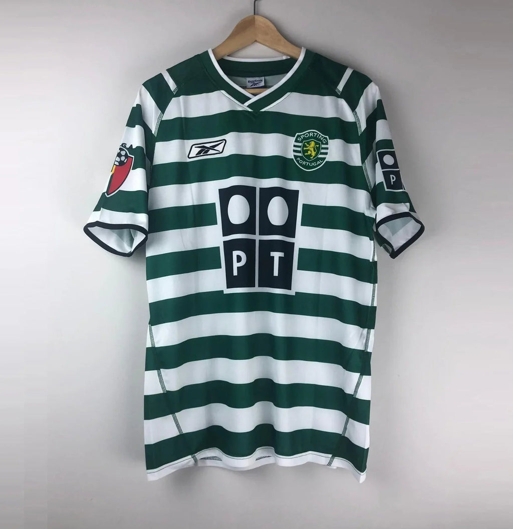 Camiseta Retro Cristiano Ronaldo Sporting CP 2002-03 - Fútbol Club Vintage