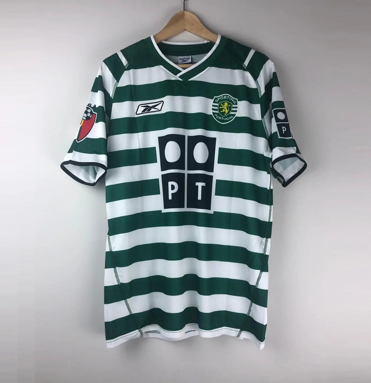 Camiseta Retro Cristiano Ronaldo Sporting CP 2002-03 - Fútbol Club Vintage