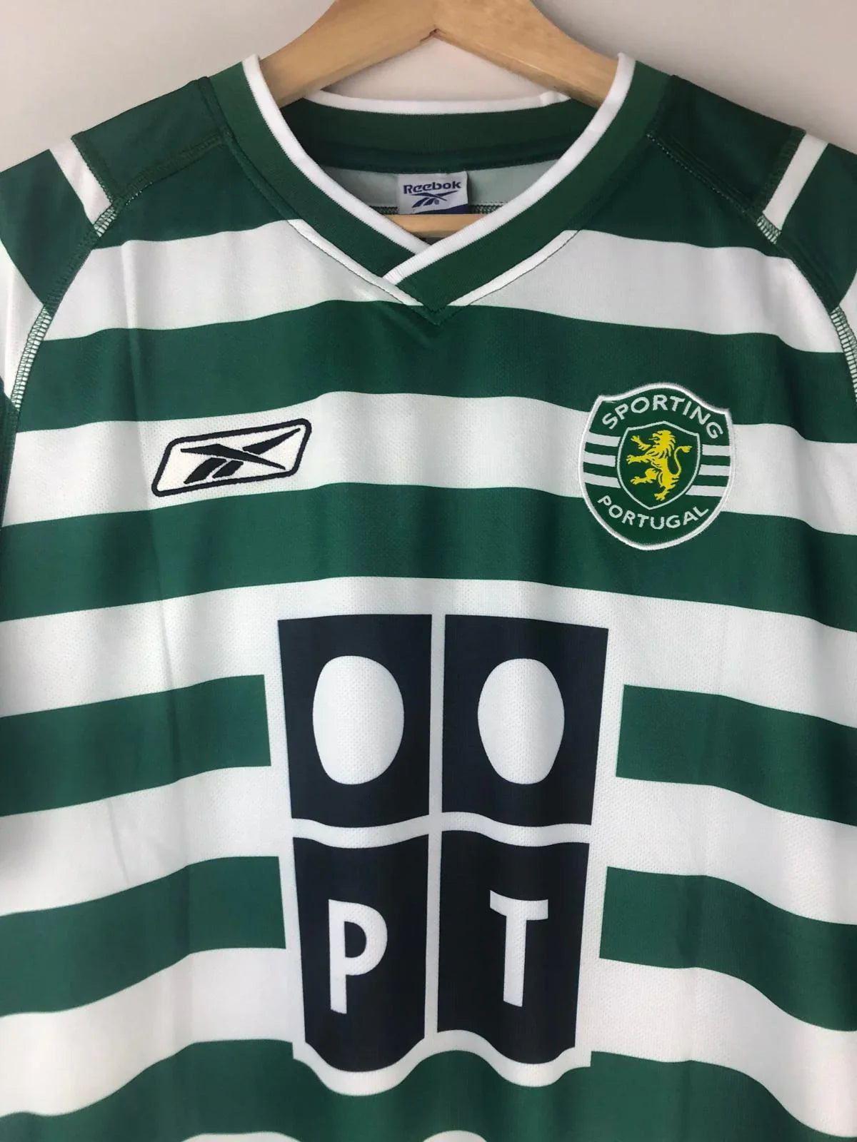 Camiseta Retro Cristiano Ronaldo Sporting CP 2002-03 - Fútbol Club Vintage