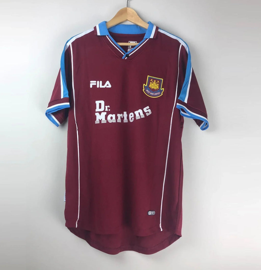Camiseta Retro Di Canio West Ham United FC 1999-01 - Fútbol Club Vintage