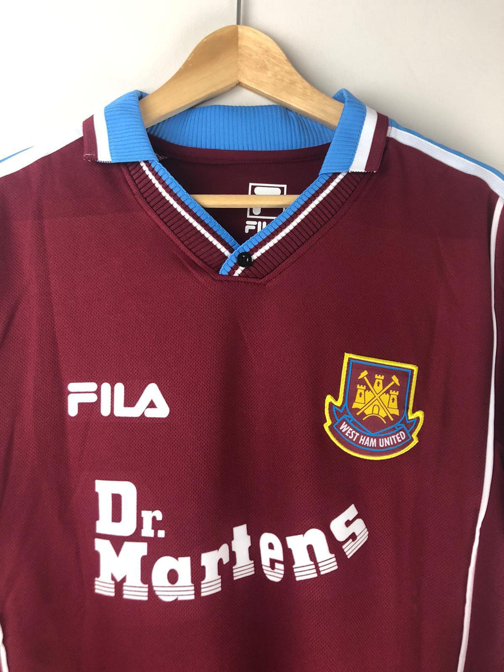 Camiseta Retro Di Canio West Ham United FC 1999-01 - Fútbol Club Vintage