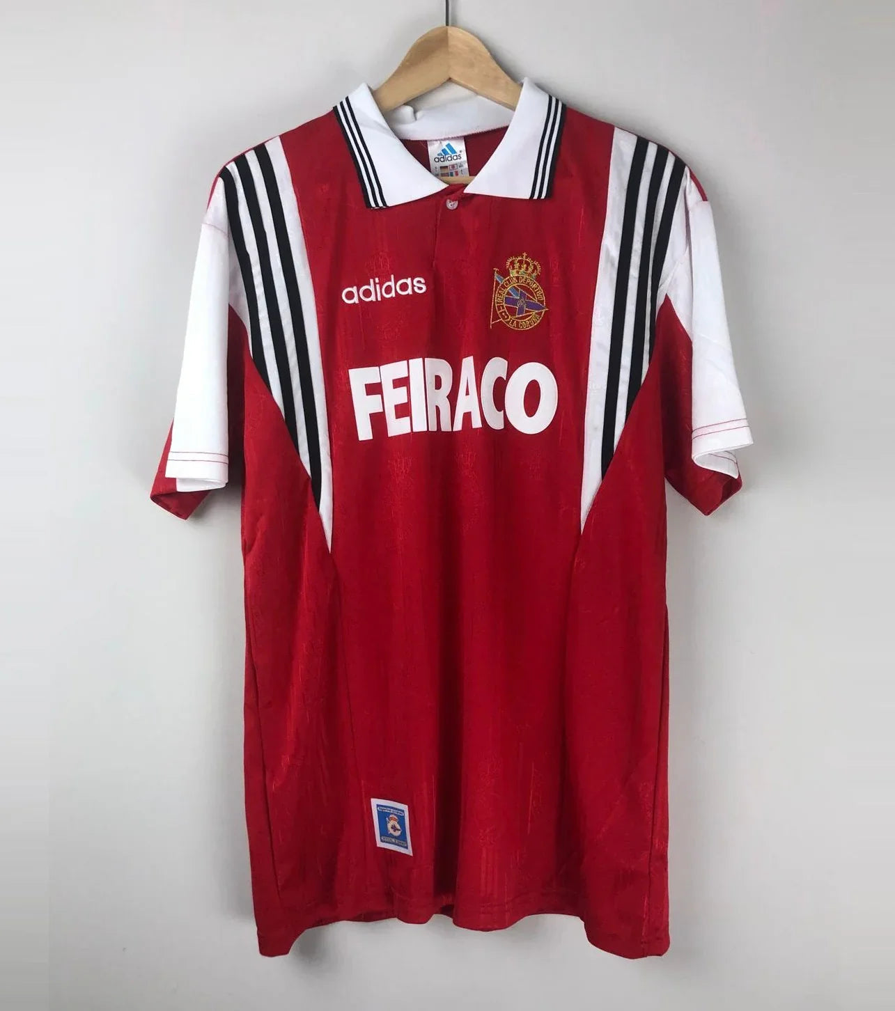 Camiseta Retro Djalminha Deportivo de La Coruña Visitante 1997-98 - Fútbol Club Vintage