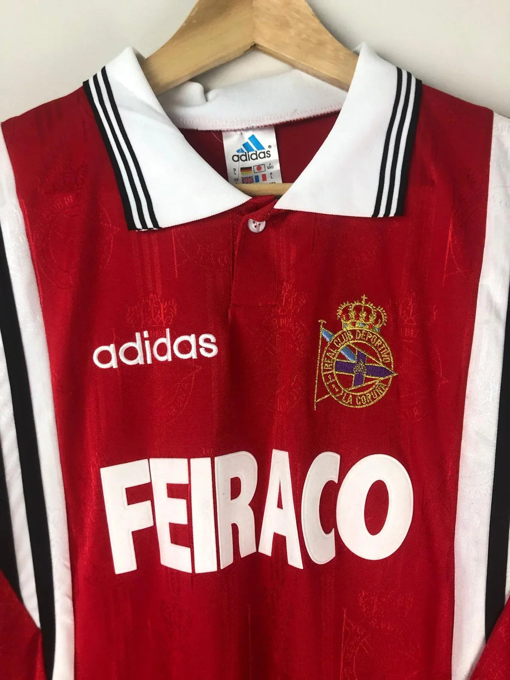 Camiseta Retro Djalminha Deportivo de La Coruña Visitante 1997-98 - Fútbol Club Vintage