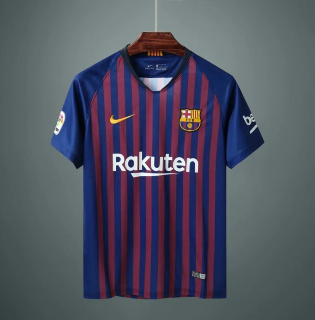Camiseta Retro FC Barcelona 2018-19 - Fútbol Club Vintage