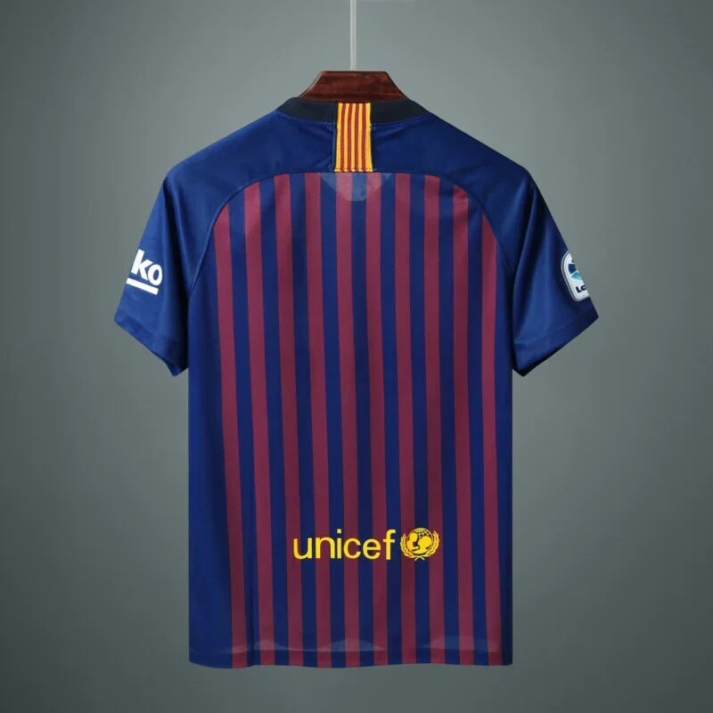Camiseta Retro FC Barcelona 2018-19 - Fútbol Club Vintage