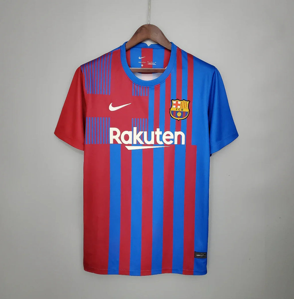 Camiseta Retro FC Barcelona 2021-22 - Fútbol Club Vintage