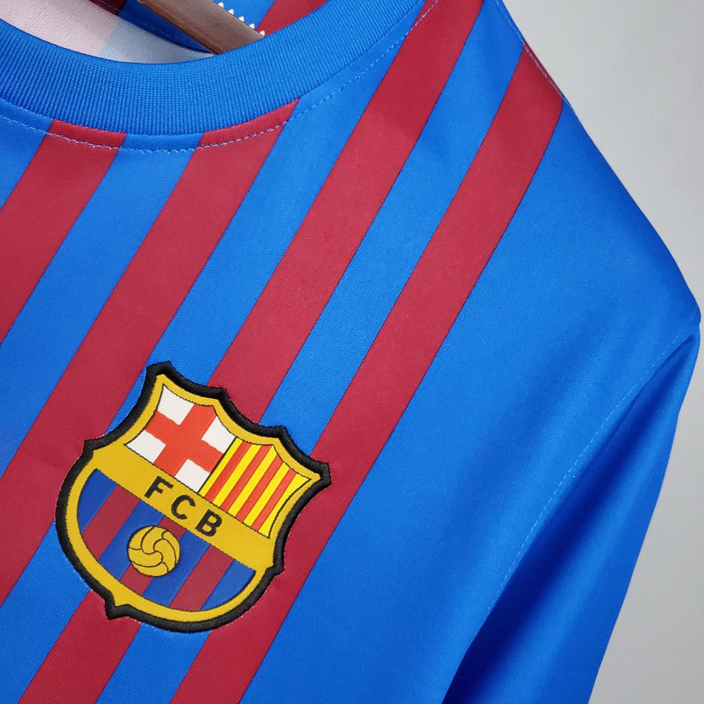 Camiseta Retro FC Barcelona 2021-22 - Fútbol Club Vintage