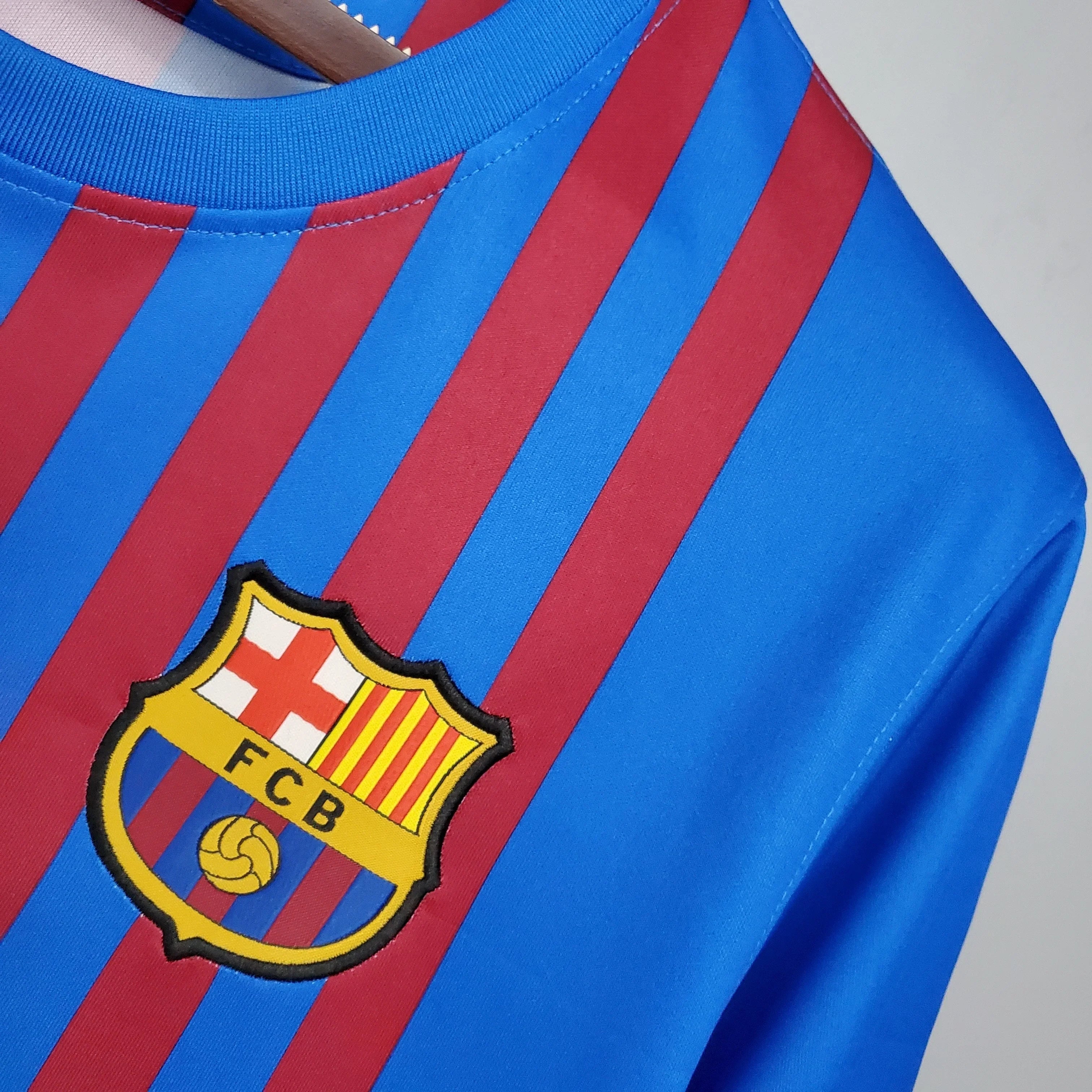 Camiseta Retro FC Barcelona 2021-22 - Fútbol Club Vintage