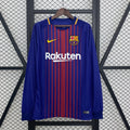Camiseta Retro FC Barcelona Manga Larga 2017-18 - Fútbol Club Vintage