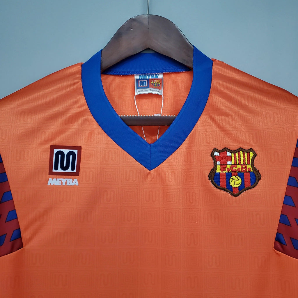 Camiseta Retro FC Barcelona Visitante 1989-92 - Fútbol Club Vintage