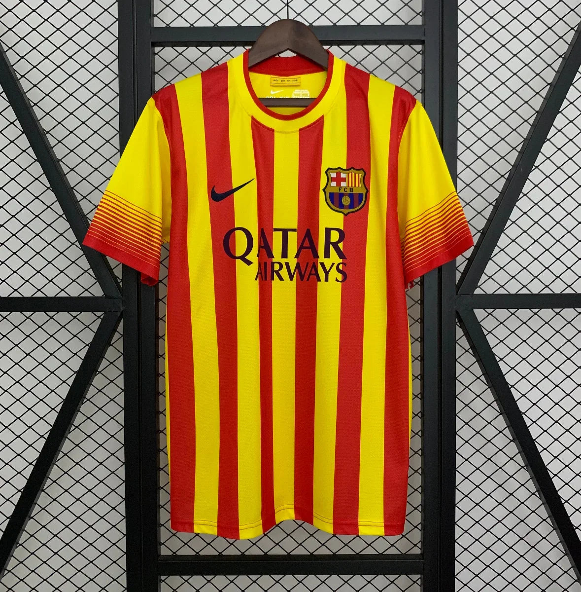 Camiseta Retro FC Barcelona Visitante 2013-14 - Fútbol Club Vintage