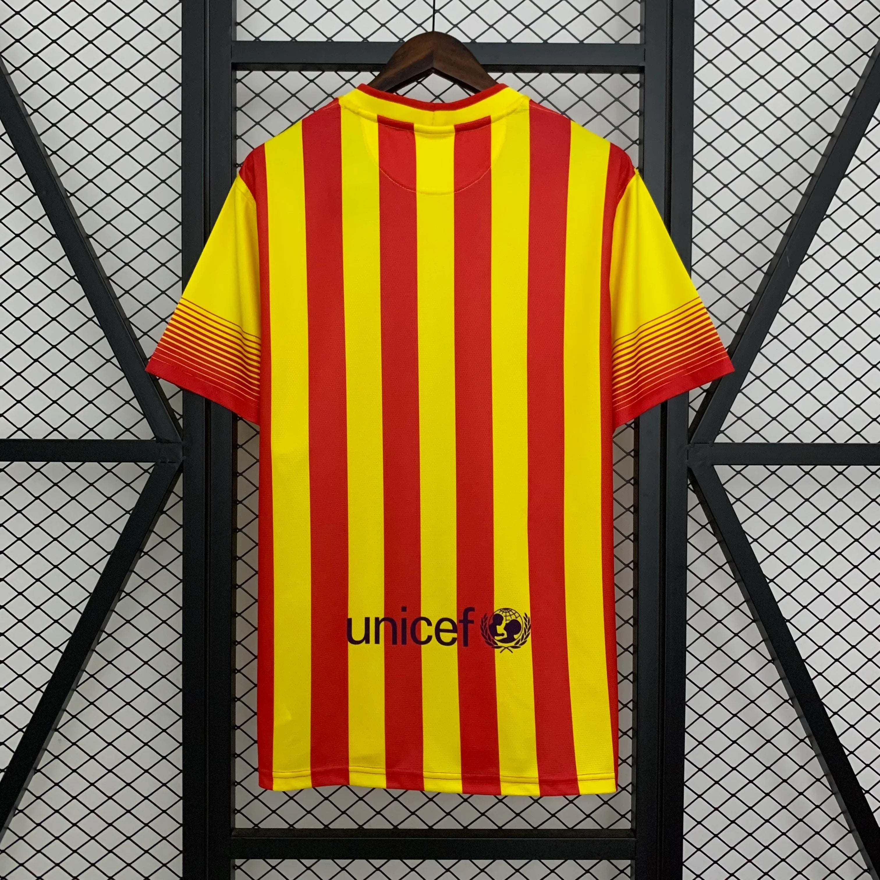 Camiseta Retro FC Barcelona Visitante 2013-14 - Fútbol Club Vintage