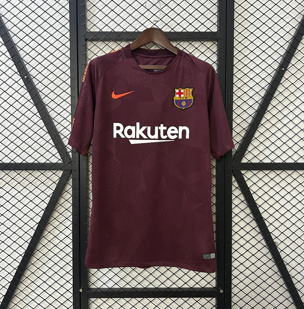 Camiseta Retro FC Barcelona Visitante 2017-18 - Fútbol Club Vintage