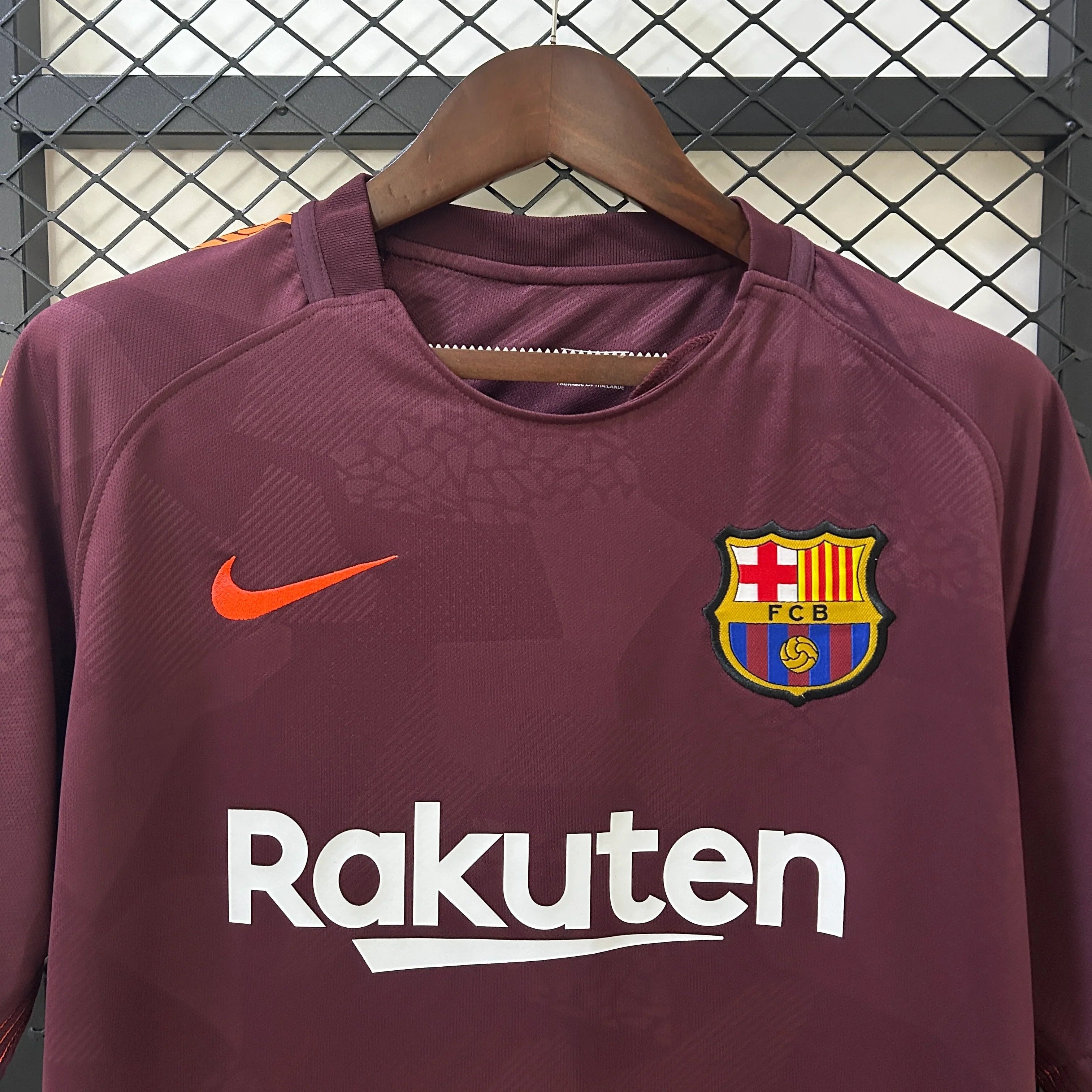 Camiseta Retro FC Barcelona Visitante 2017-18 - Fútbol Club Vintage