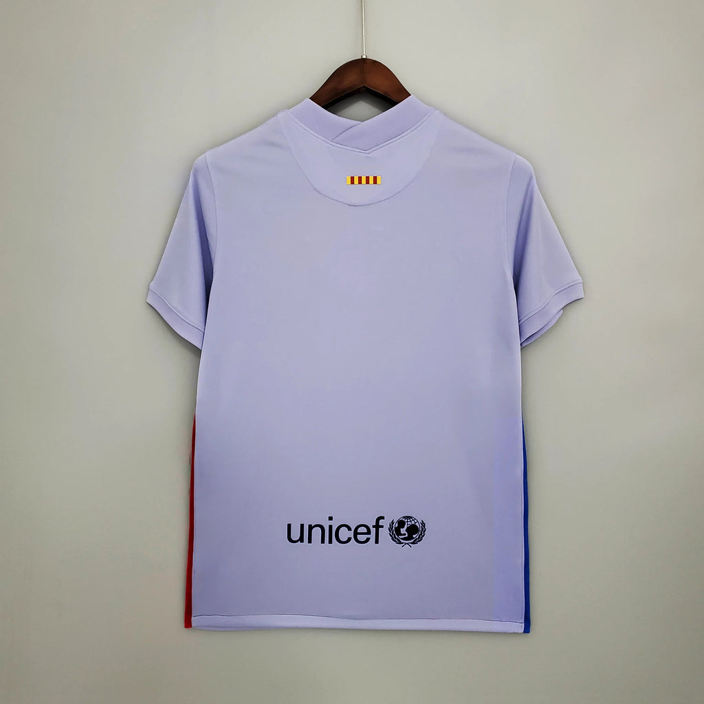 Camiseta Retro FC Barcelona Visitante 2021-22 - Fútbol Club Vintage