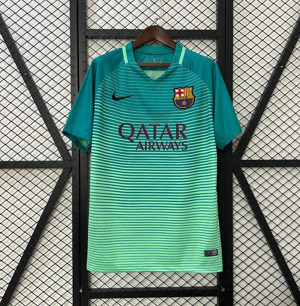 Camiseta Retro FC Barcelona Visitante (3ª) 2016-17 - Fútbol Club Vintage