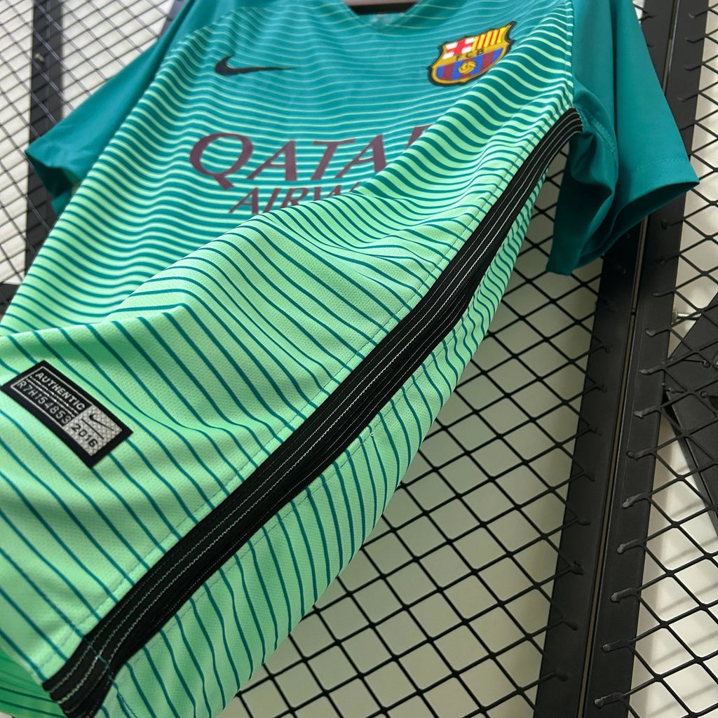 Camiseta Retro FC Barcelona Visitante (3ª) 2016-17 - Fútbol Club Vintage