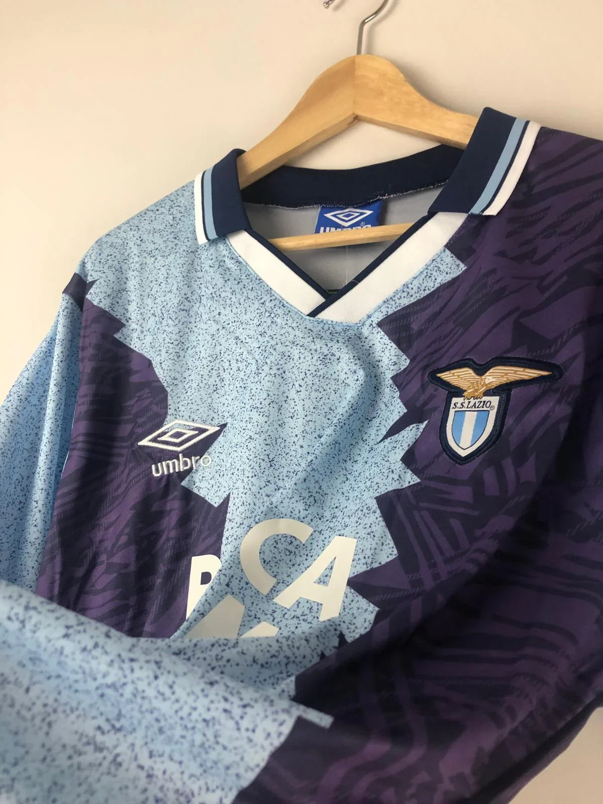 Camiseta Retro Gascoigne SS Lazio 1994-96 - Fútbol Club Vintage