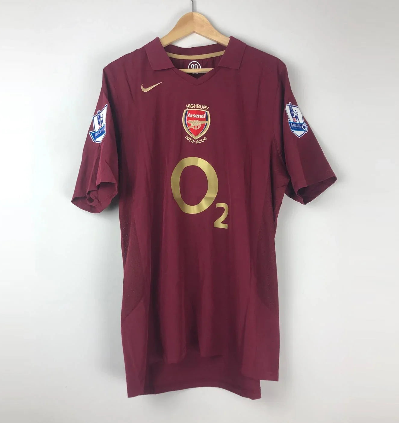 Camiseta Henry Arsenal FC Visitante 2005-06 Retro - Fútbol Club Vintage