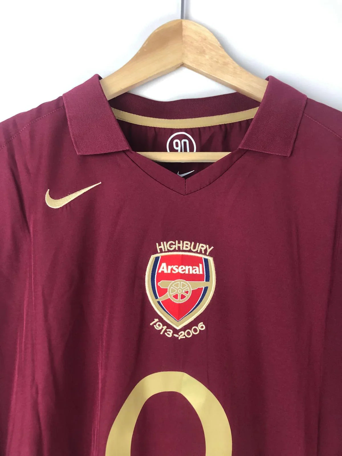 Camiseta Henry Arsenal FC Visitante 2005-06 Retro - Fútbol Club Vintage