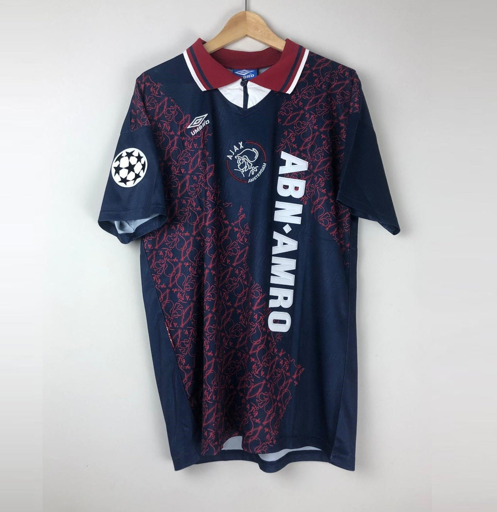 Camiseta Retro  Kluivert AFC Ajax Visitante 1995