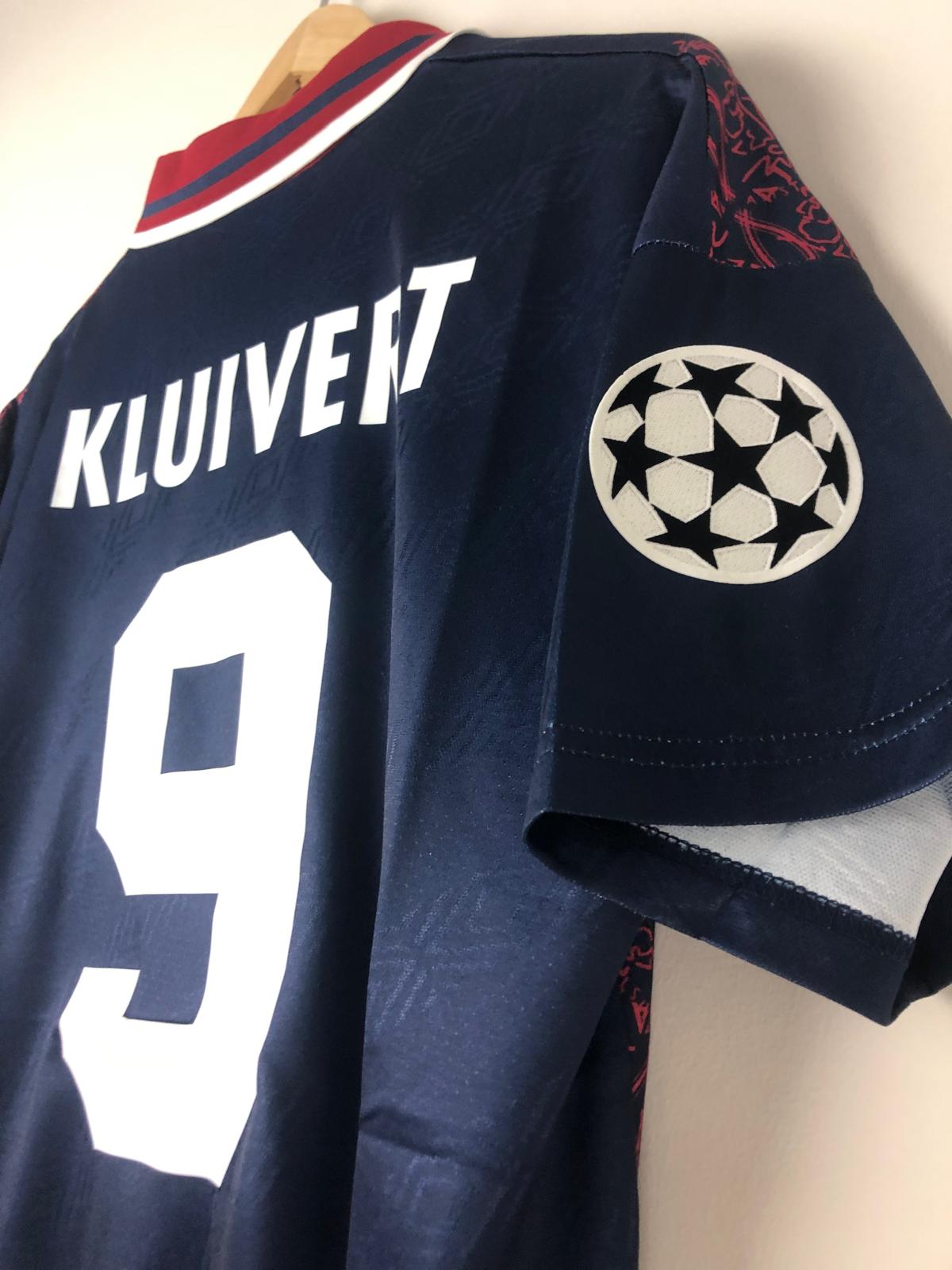 Camiseta Retro  Kluivert AFC Ajax Visitante 1995