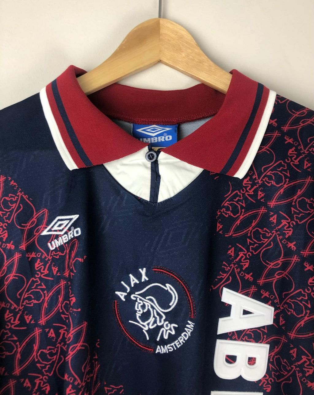 Camiseta Retro  Kluivert AFC Ajax Visitante 1995