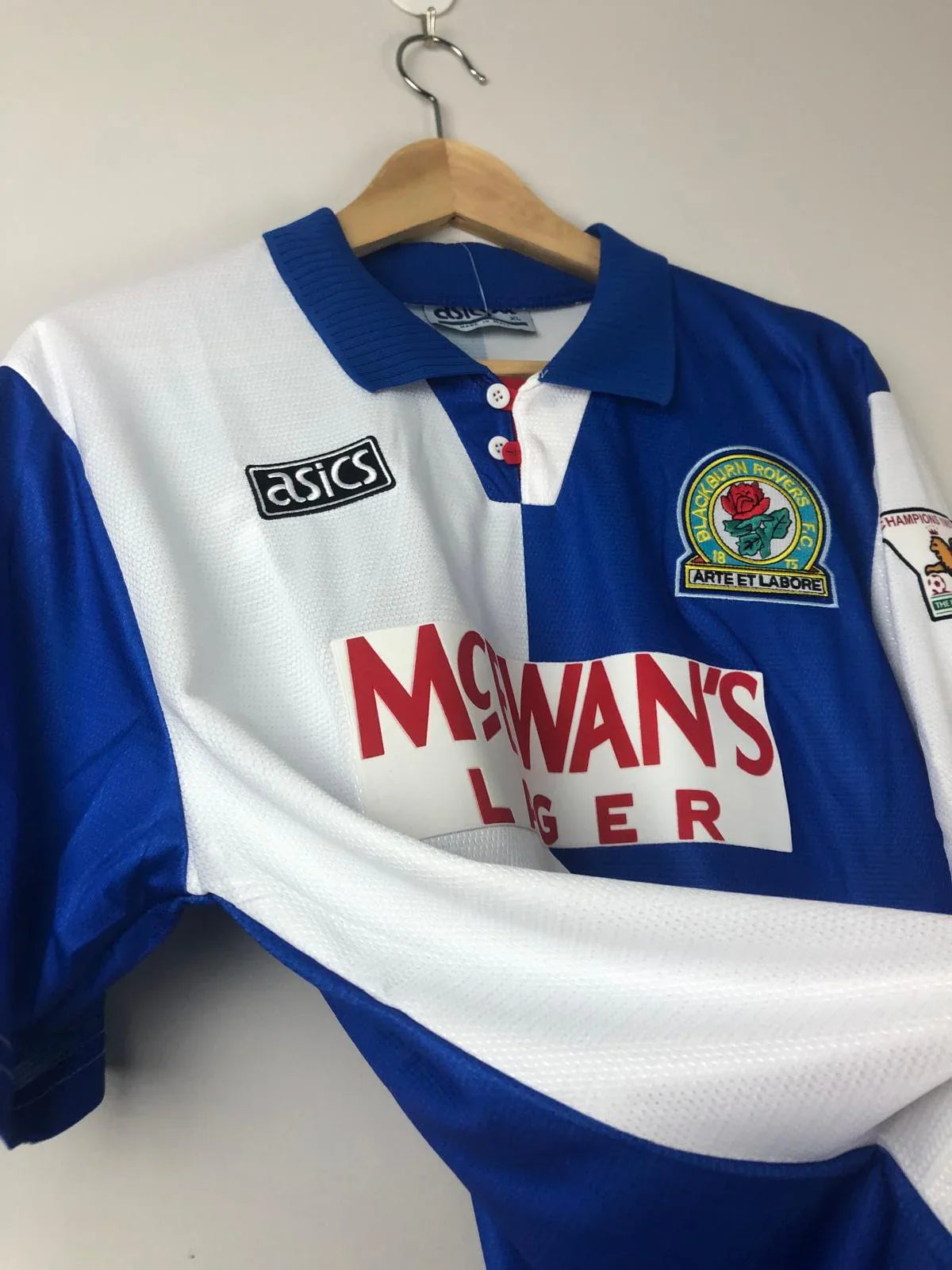 Camiseta Retro Shearer Blackburn Rovers FC 1994-95 - Fútbol Club Vintage