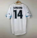 Camiseta Retro Simeone SS Lazio 1999-00 - Fútbol Club Vintage