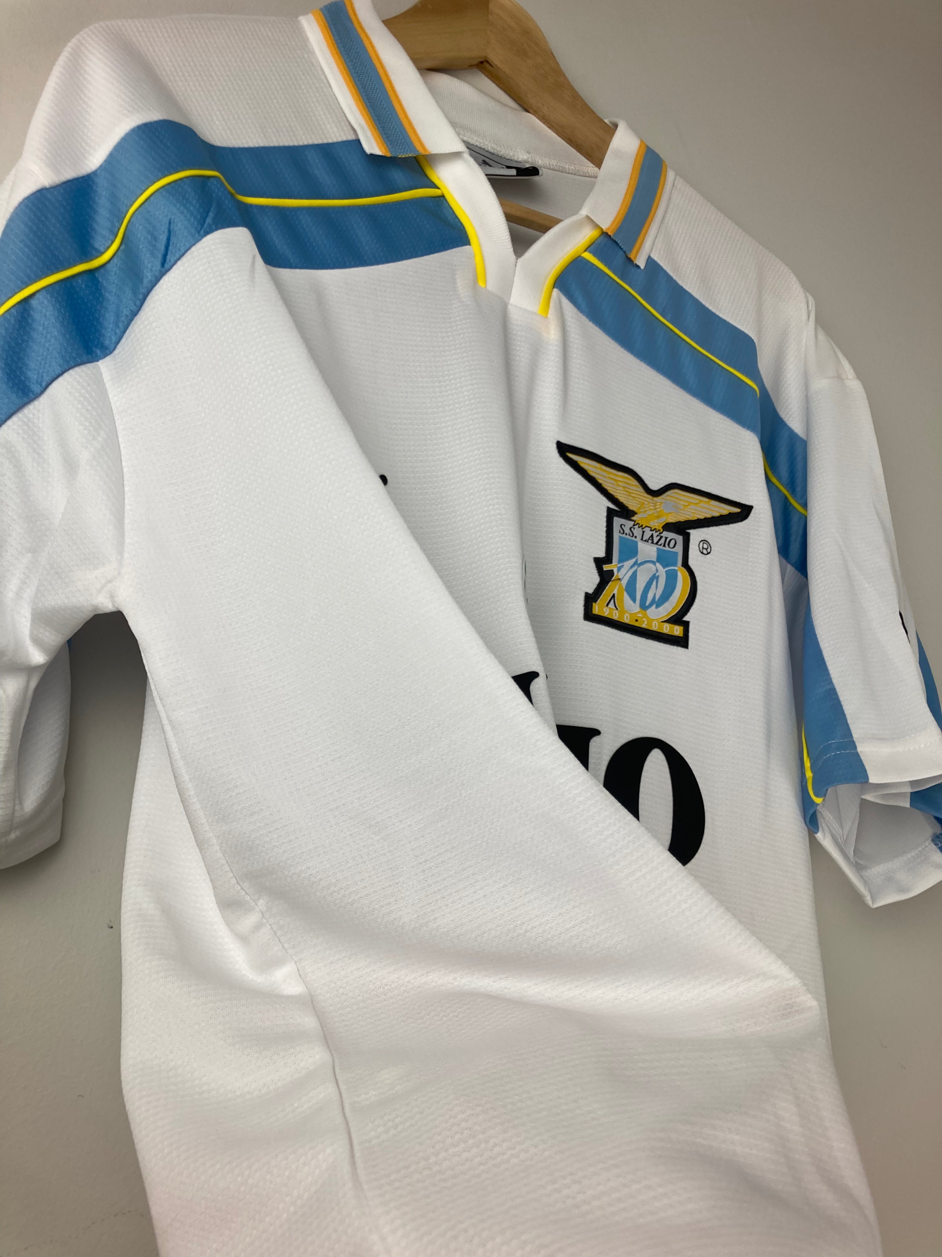 Camiseta Retro Simeone SS Lazio 1999-00 - Fútbol Club Vintage