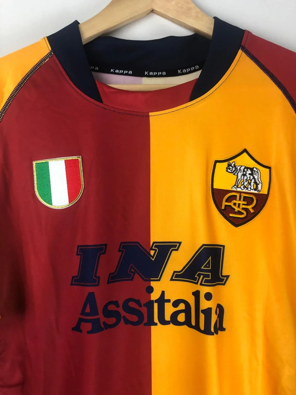 Camiseta Retro Totti AC Roma 2001-02 - Fútbol Club Vintage