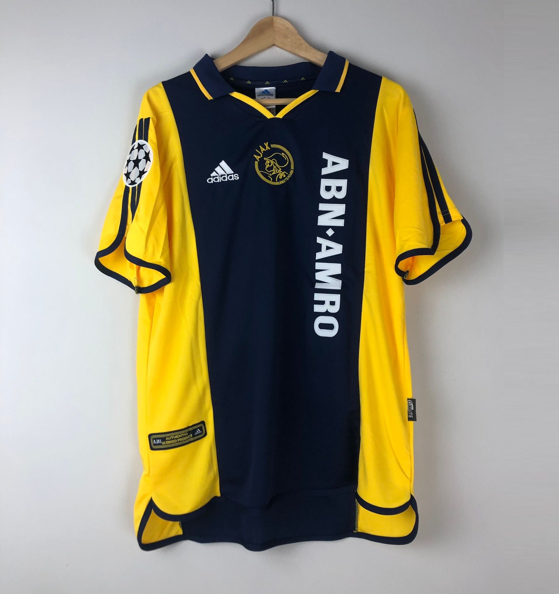 Camiseta Retro Zlatan Ibrahimovic AFC Ajax Visitante 2000-01