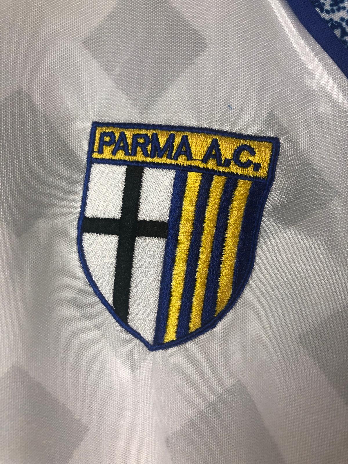 Camiseta Retro Zola Parma FC Visitante 1995-96 - Fútbol Club Vintage