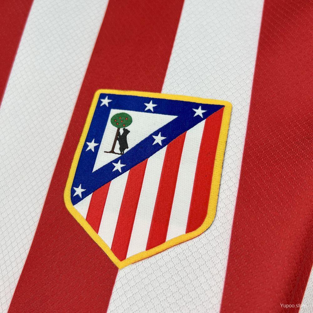 Camiseta Club Atlético de Madrid Manga Larga 2025-26 - Fútbol Club Vintage