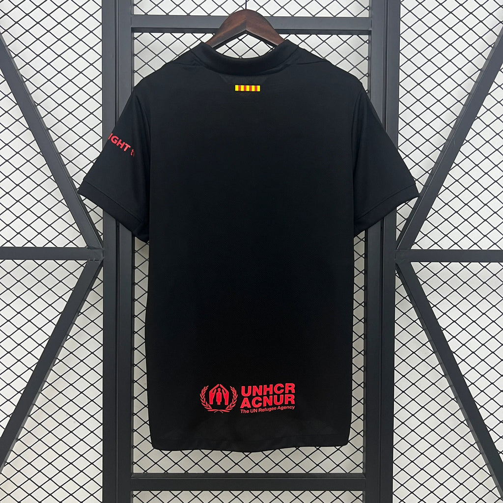 Camiseta FC Barcelona Edición Negra 2025-26 - Fútbol Club Vintage